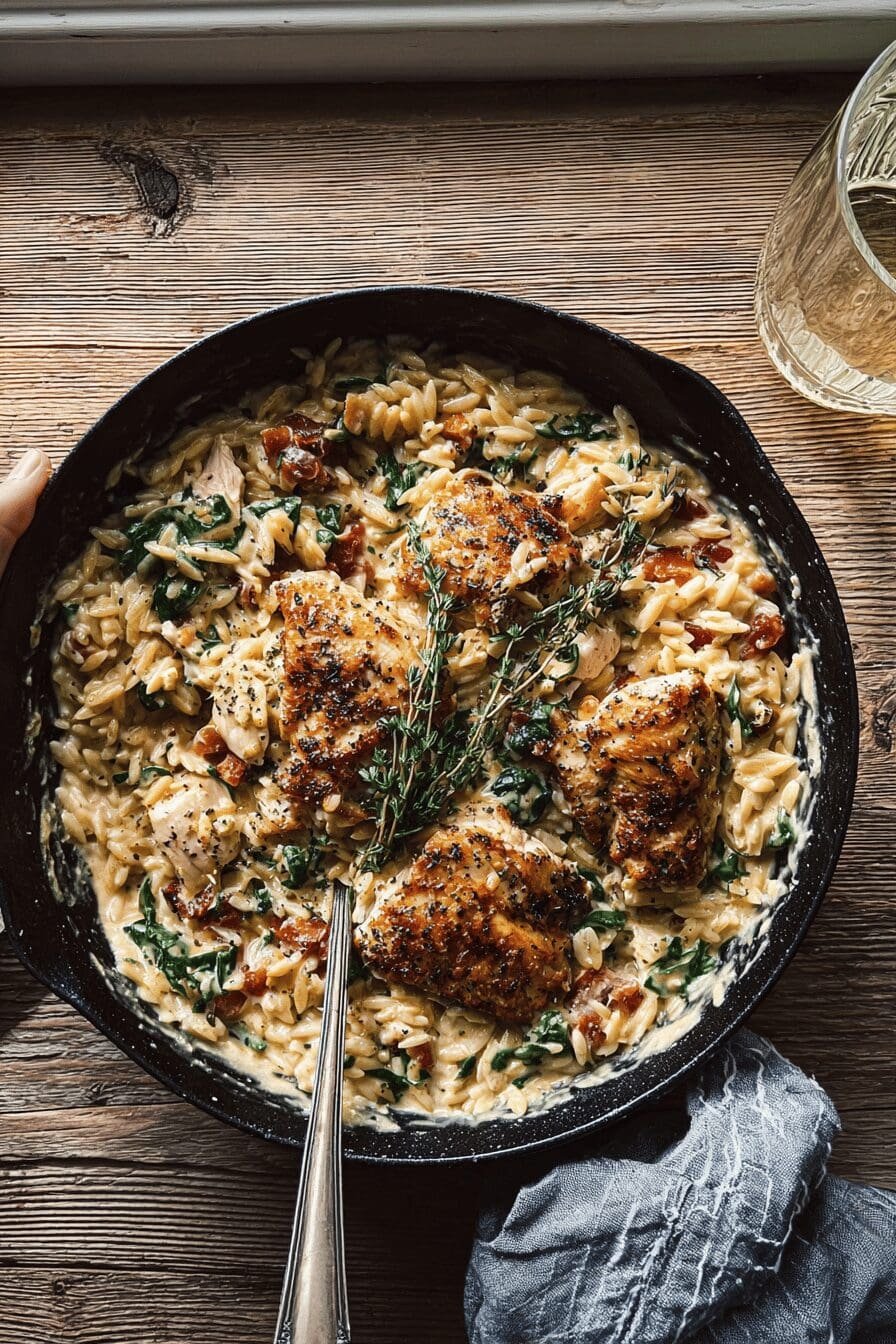 Chicken Orzo