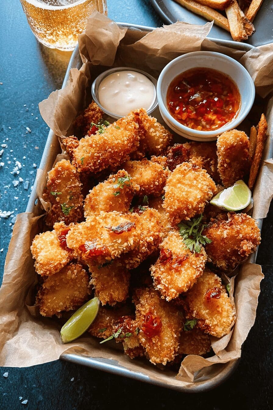 Coconut Popcorn Chicken