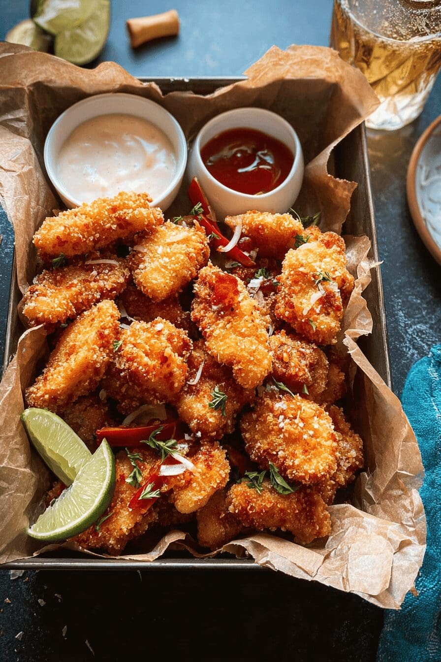 Coconut Popcorn Chicken