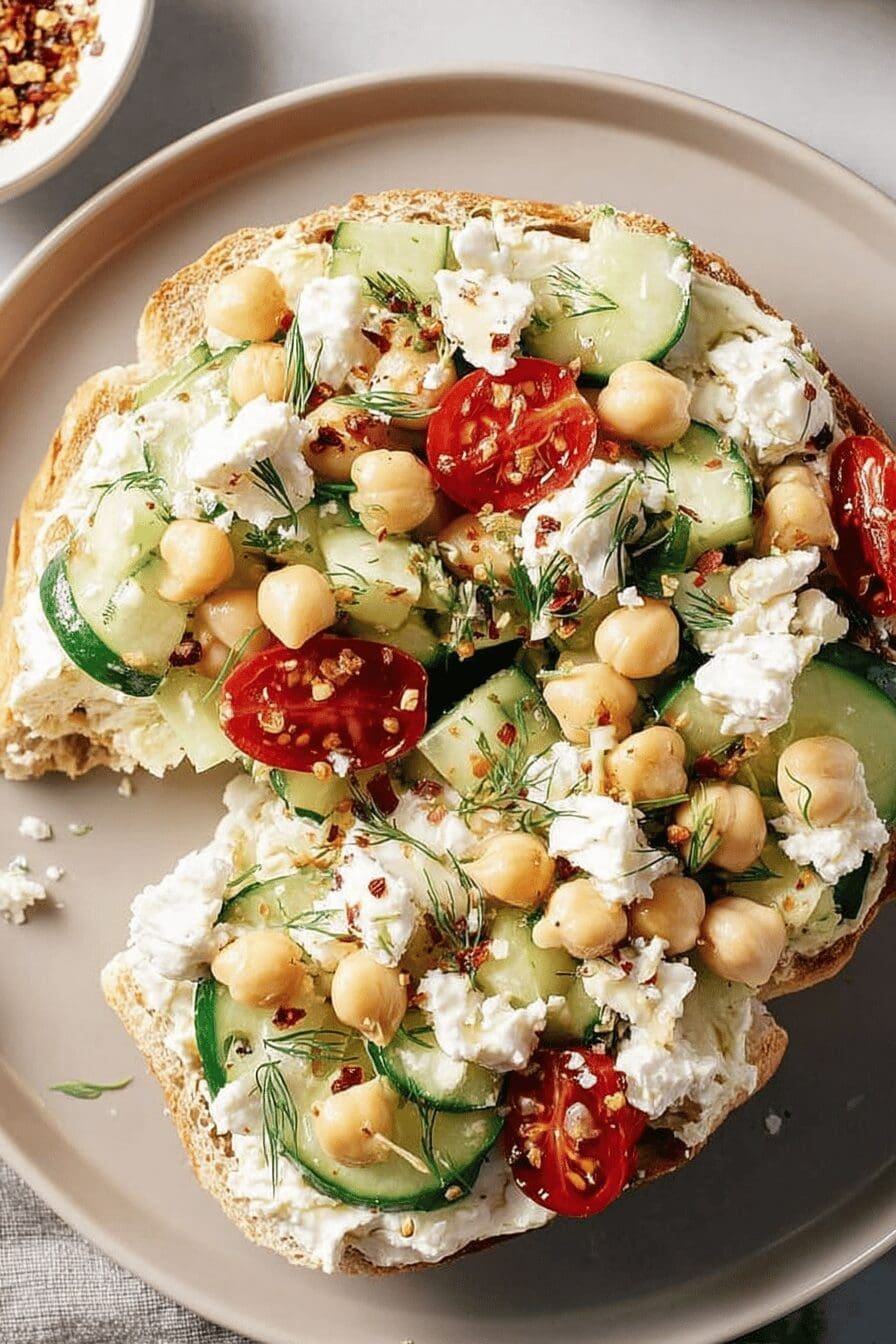 Cottage Cheese And Chickpeas Salad Recipe