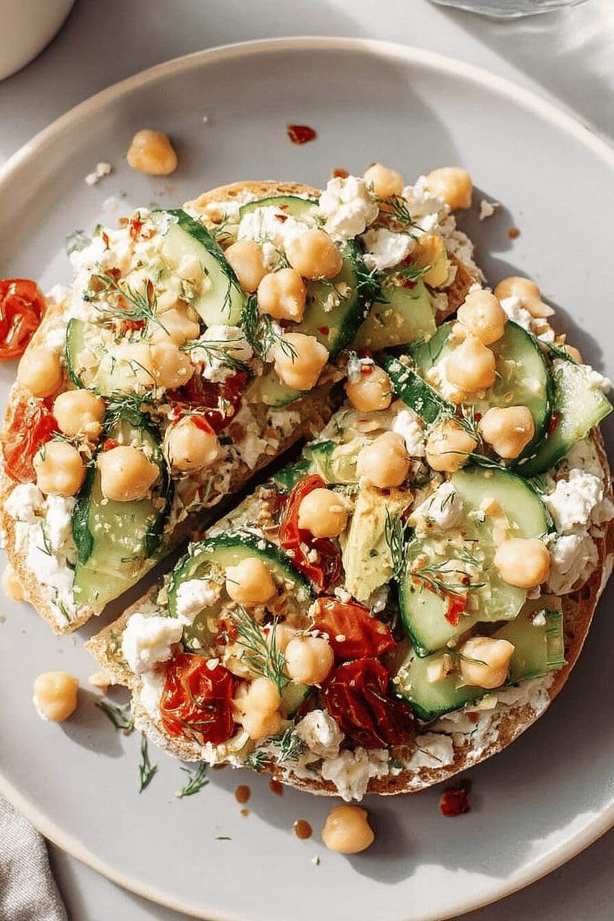 Cottage Cheese And Chickpeas Salad Recipe