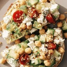 Cottage Cheese And Chickpeas Salad Recipe