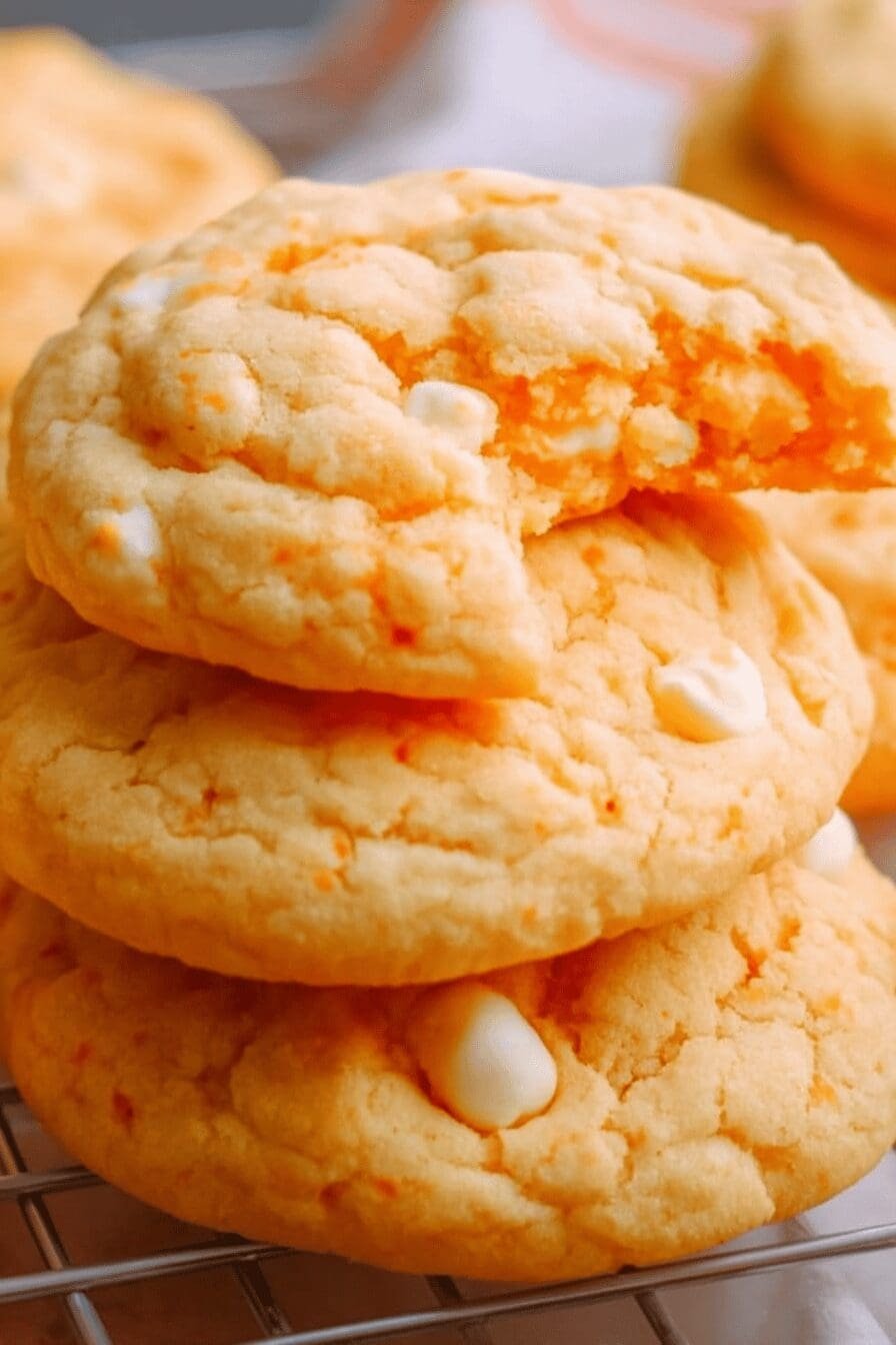 Creamsicle Orange Cookies