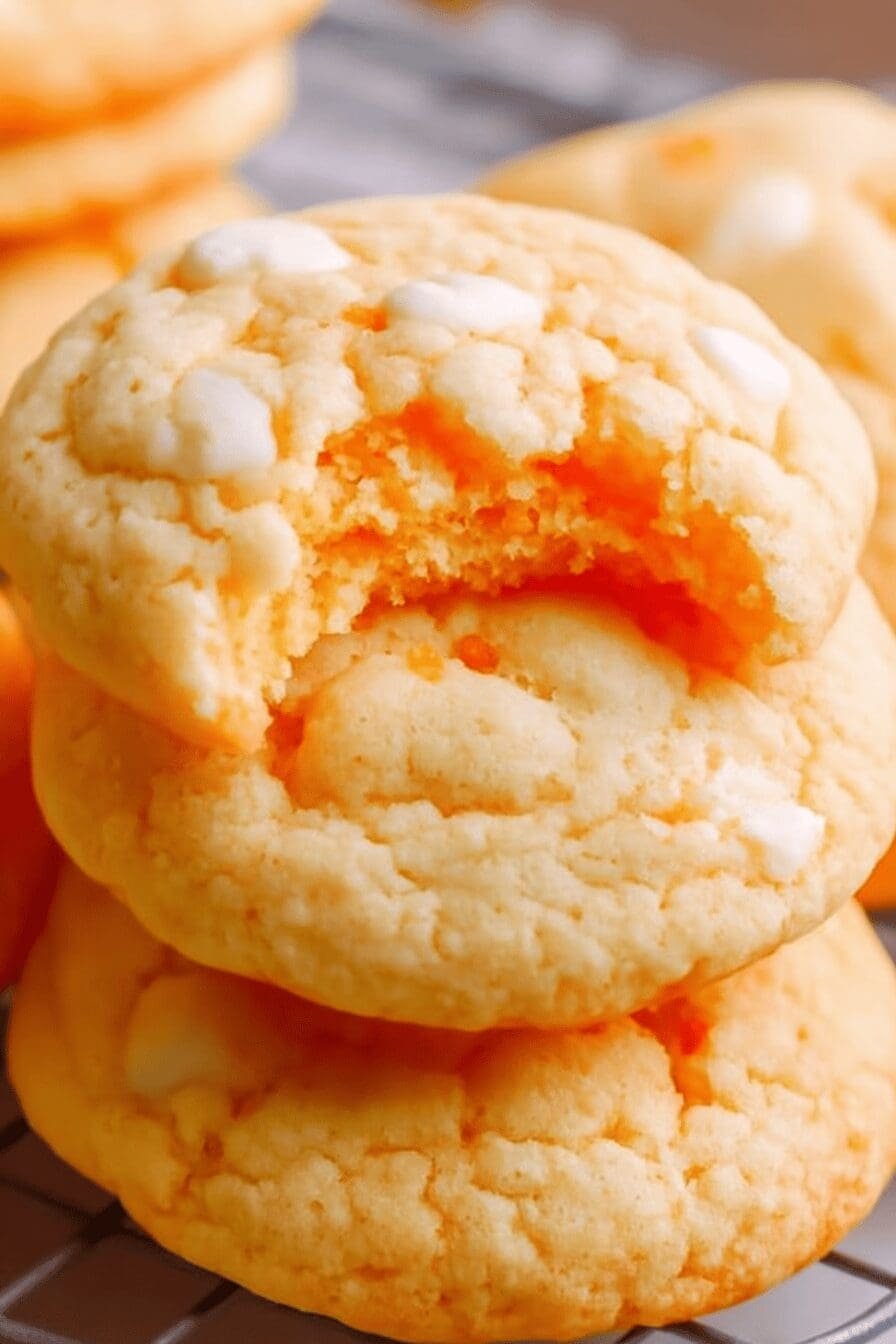 Creamsicle Orange Cookies