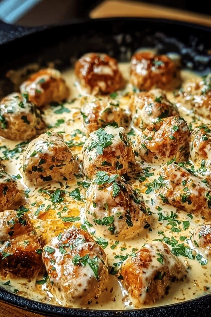 Creamy Garlic Butter Chicken Skillet