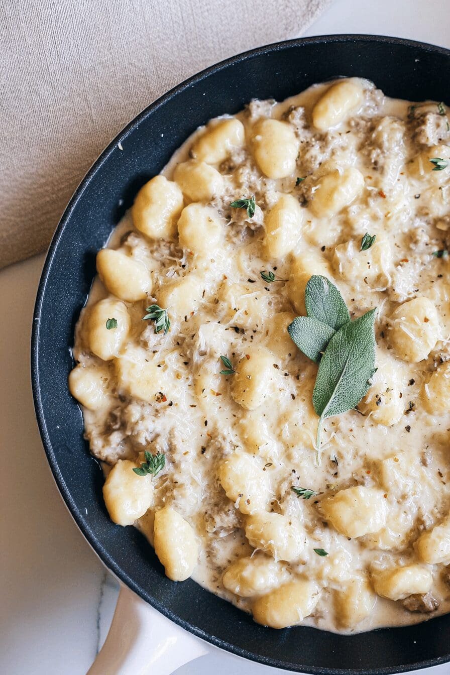 Creamy Gnocchi Recipe