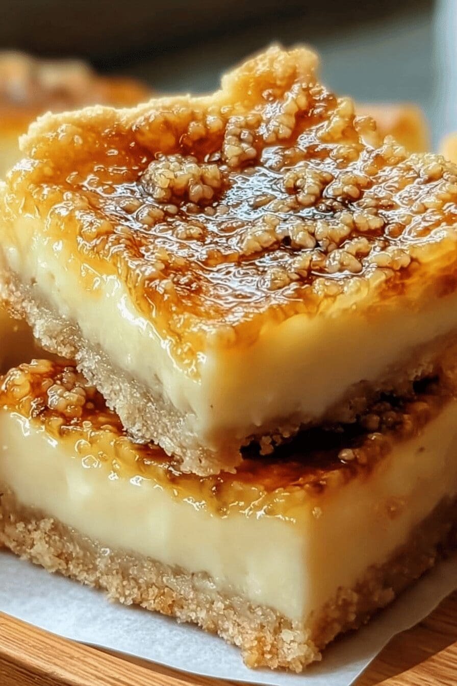Creme Brulee Cookie Bars