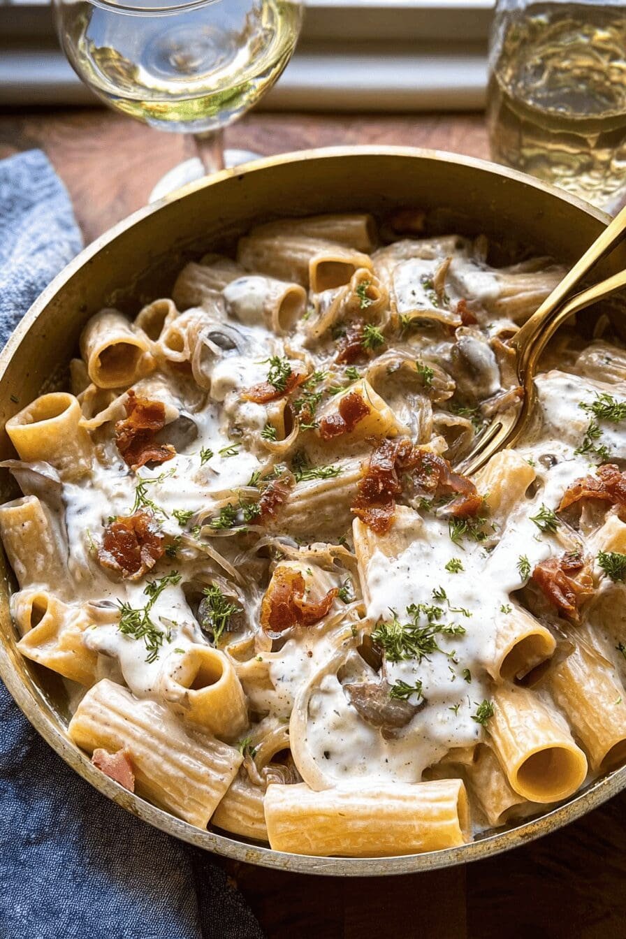 French Onion Pasta