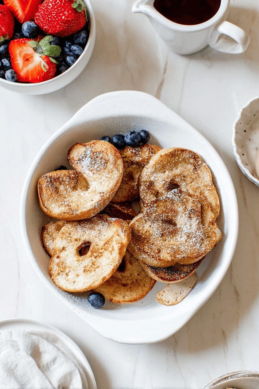 French Toast Bagels