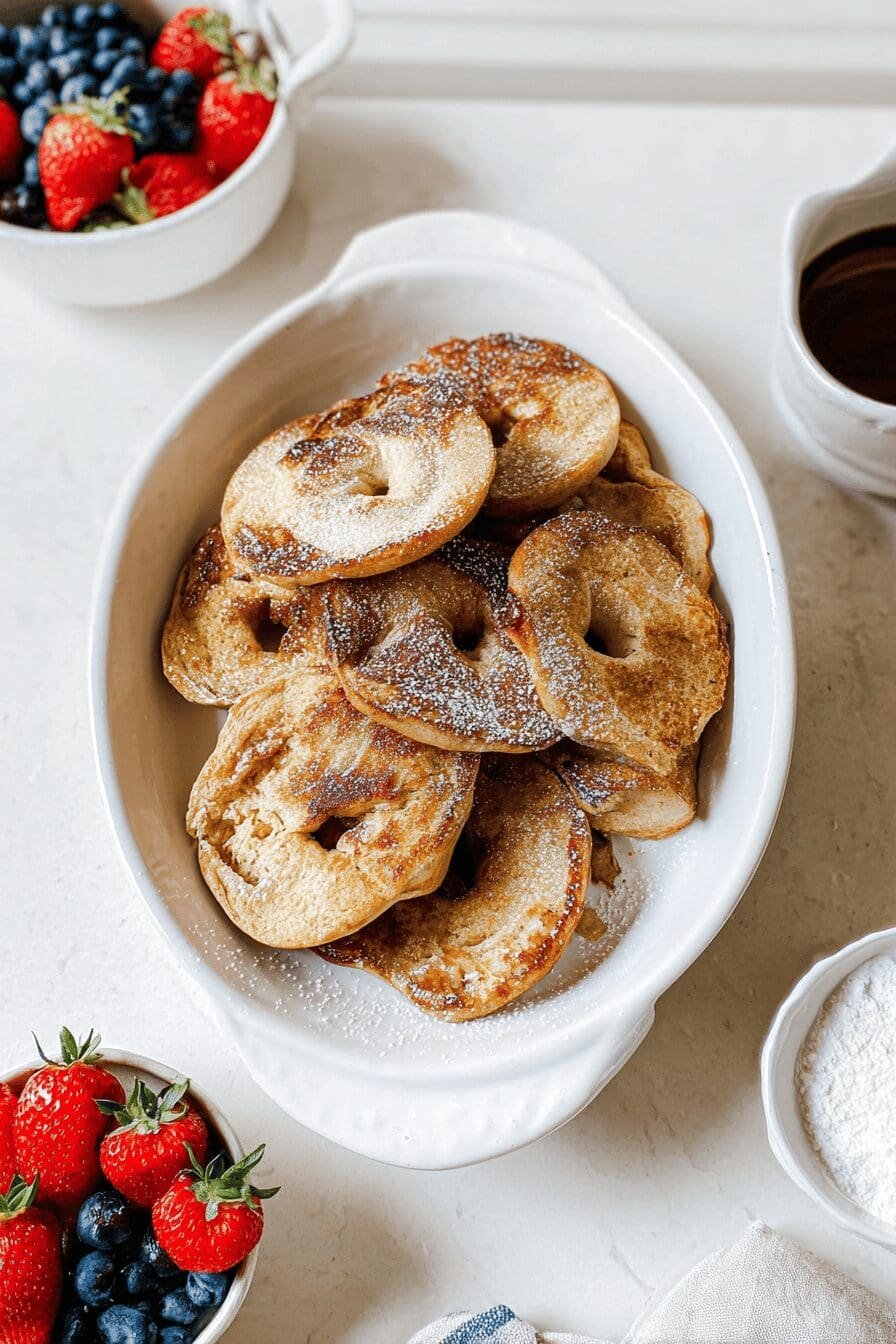 French Toast Bagels