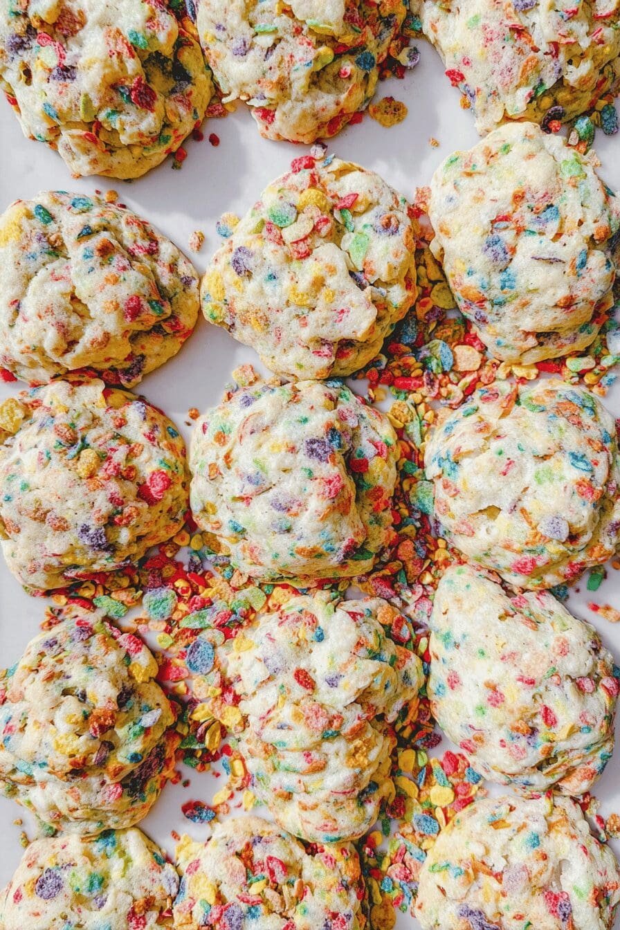 Fruity Pebble Cookies