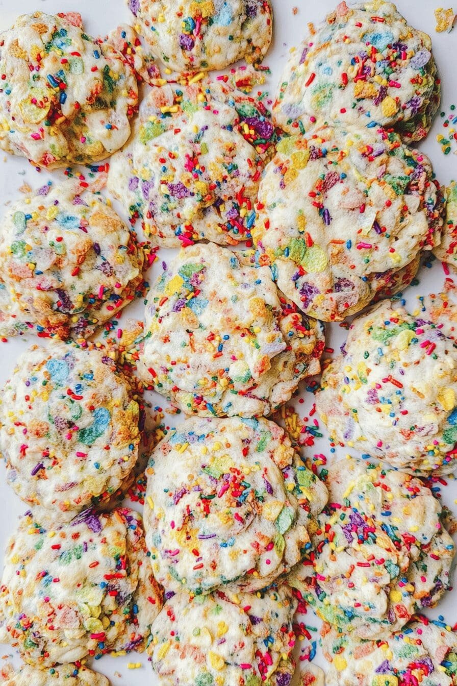 Fruity Pebble Cookies