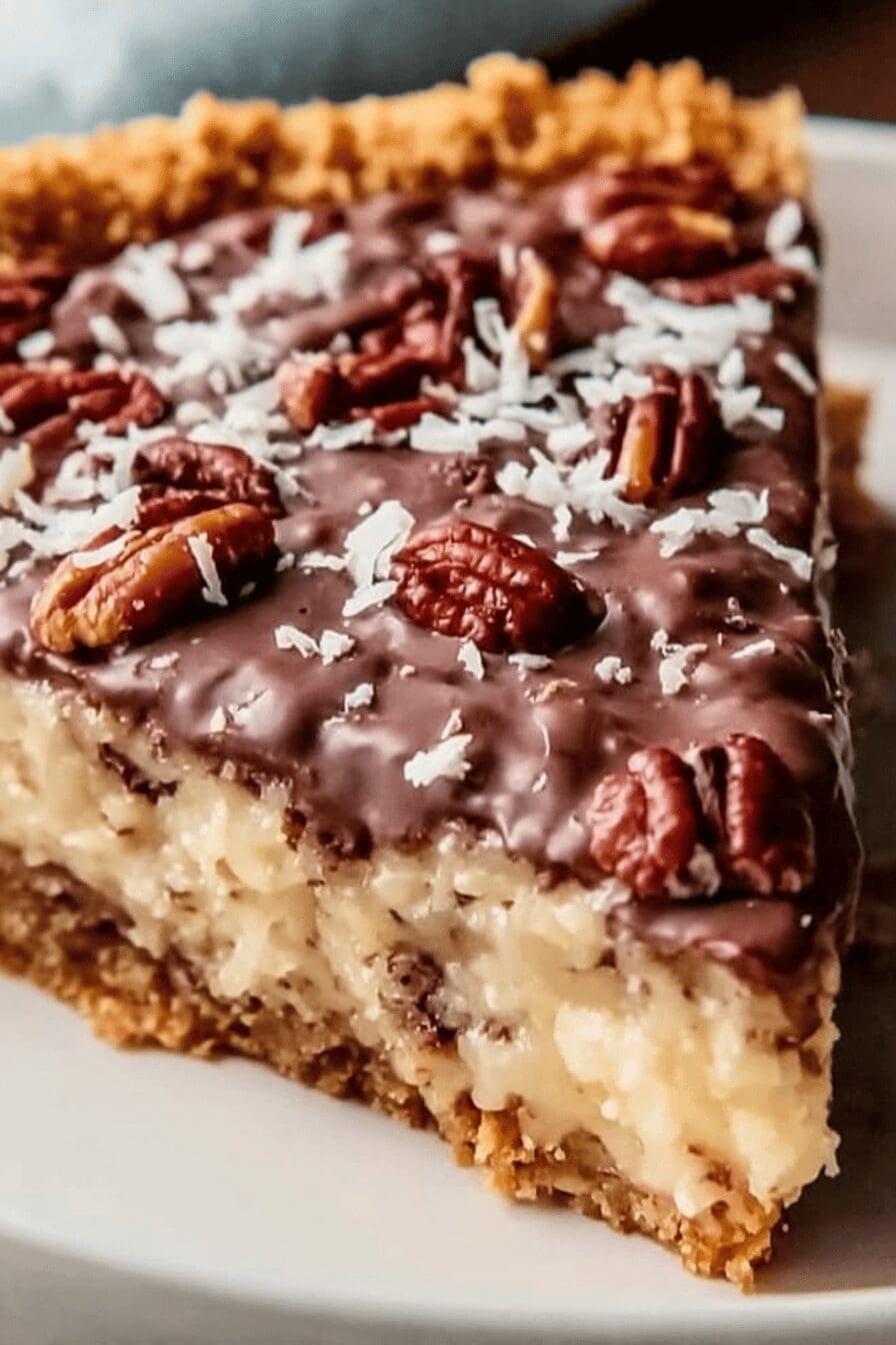 German Chocolate Pie