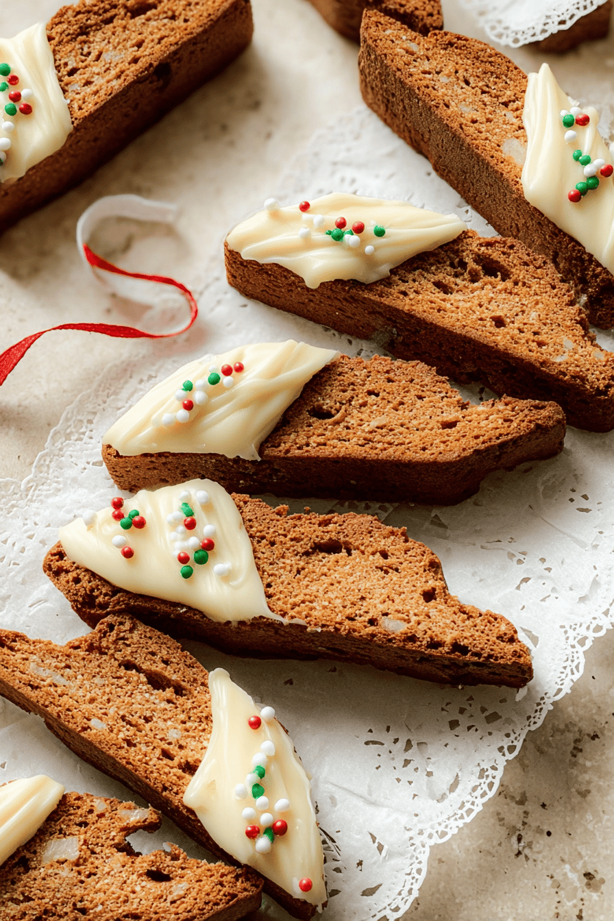 Gingerbread Biscotti