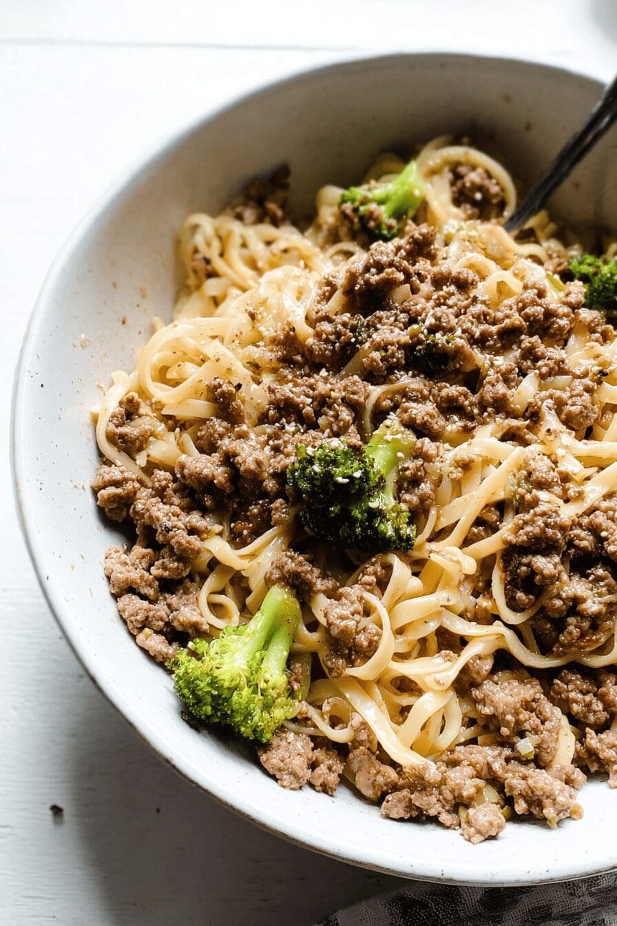 Ground Beef And Noodles