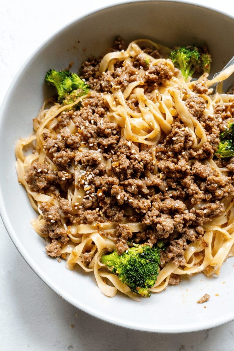 Ground Beef And Noodles