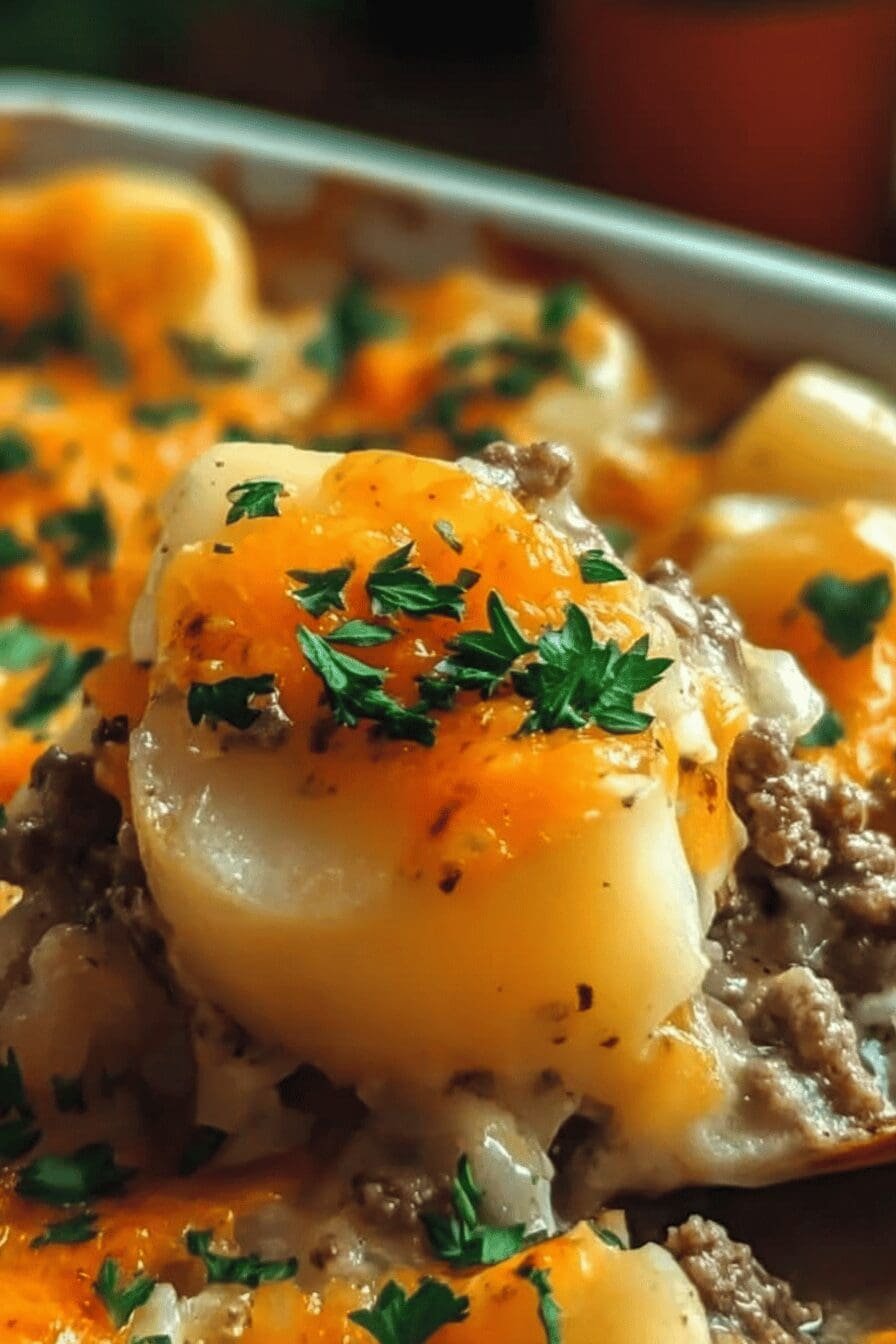 Ground Beef Casserole With Potatoes