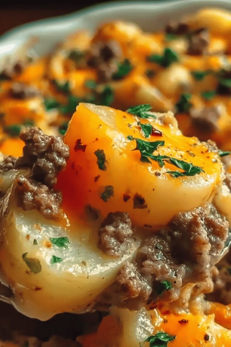 Ground Beef Casserole With Potatoes
