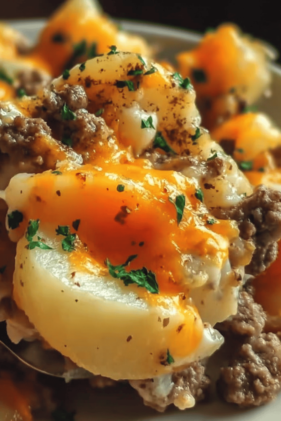 Ground Beef Casserole With Potatoes