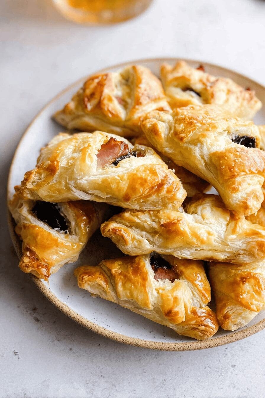 Ham And Cheese Puff Pastry