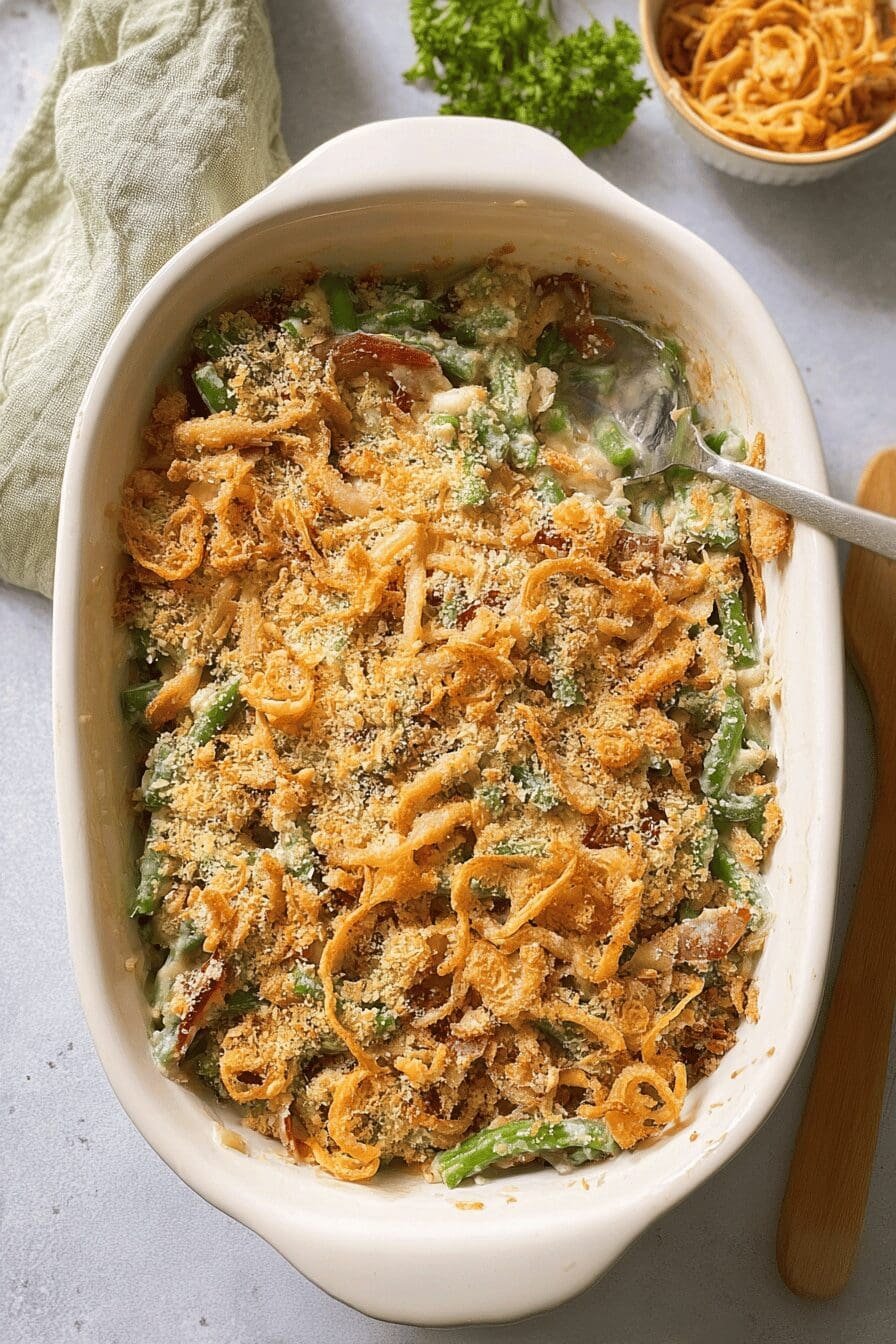 Homemade Green Bean Casserole