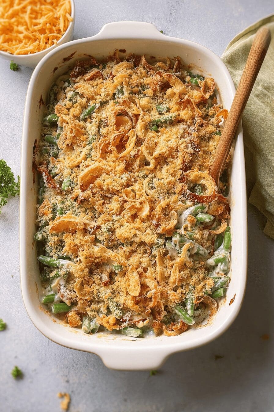Homemade Green Bean Casserole