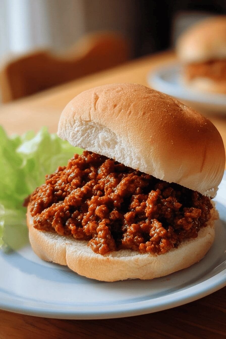 Homemade Sloppy Joes