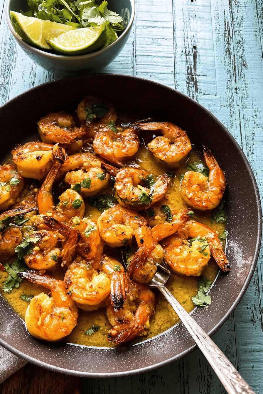 Honey Garlic Butter Shrimp