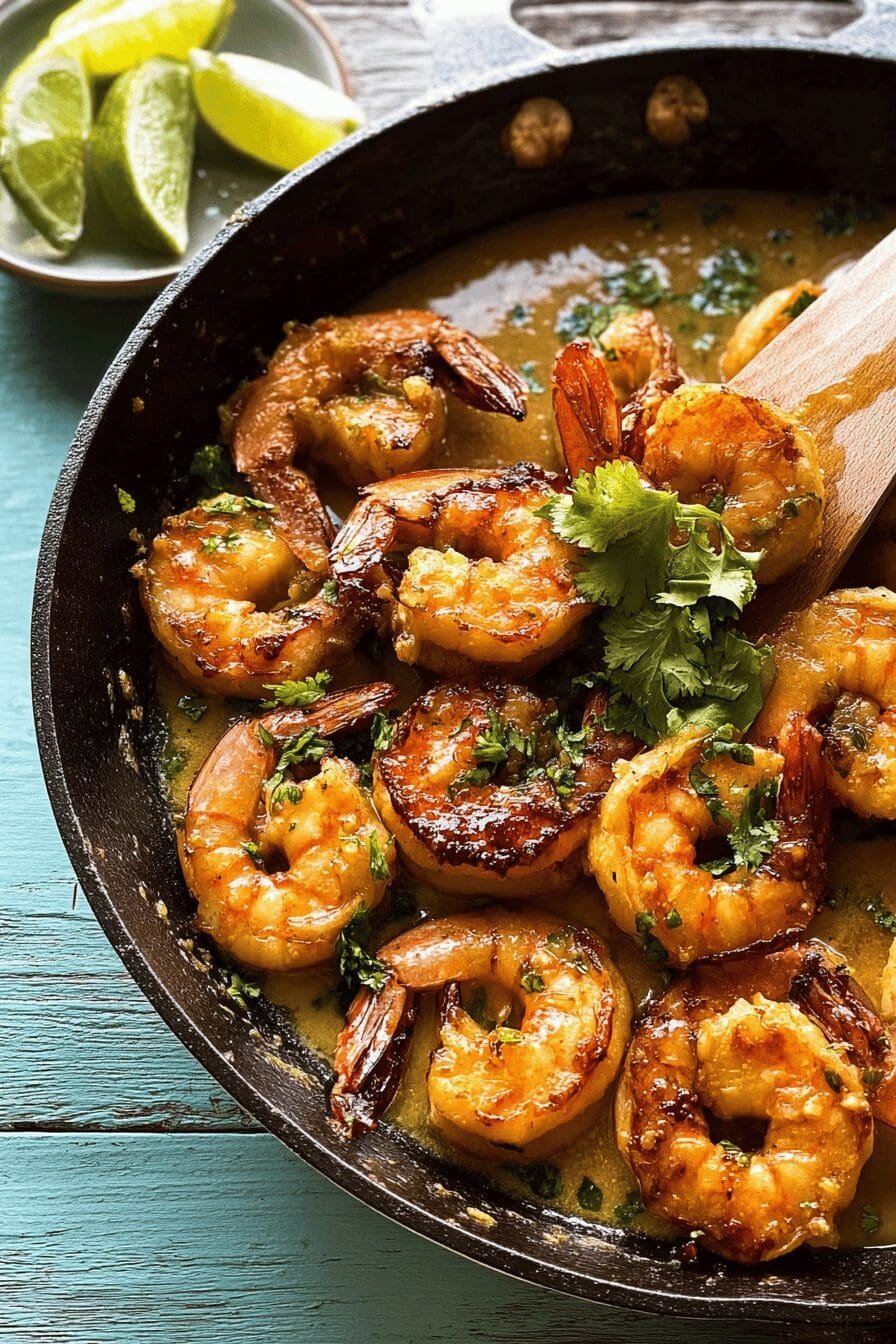Honey Garlic Butter Shrimp