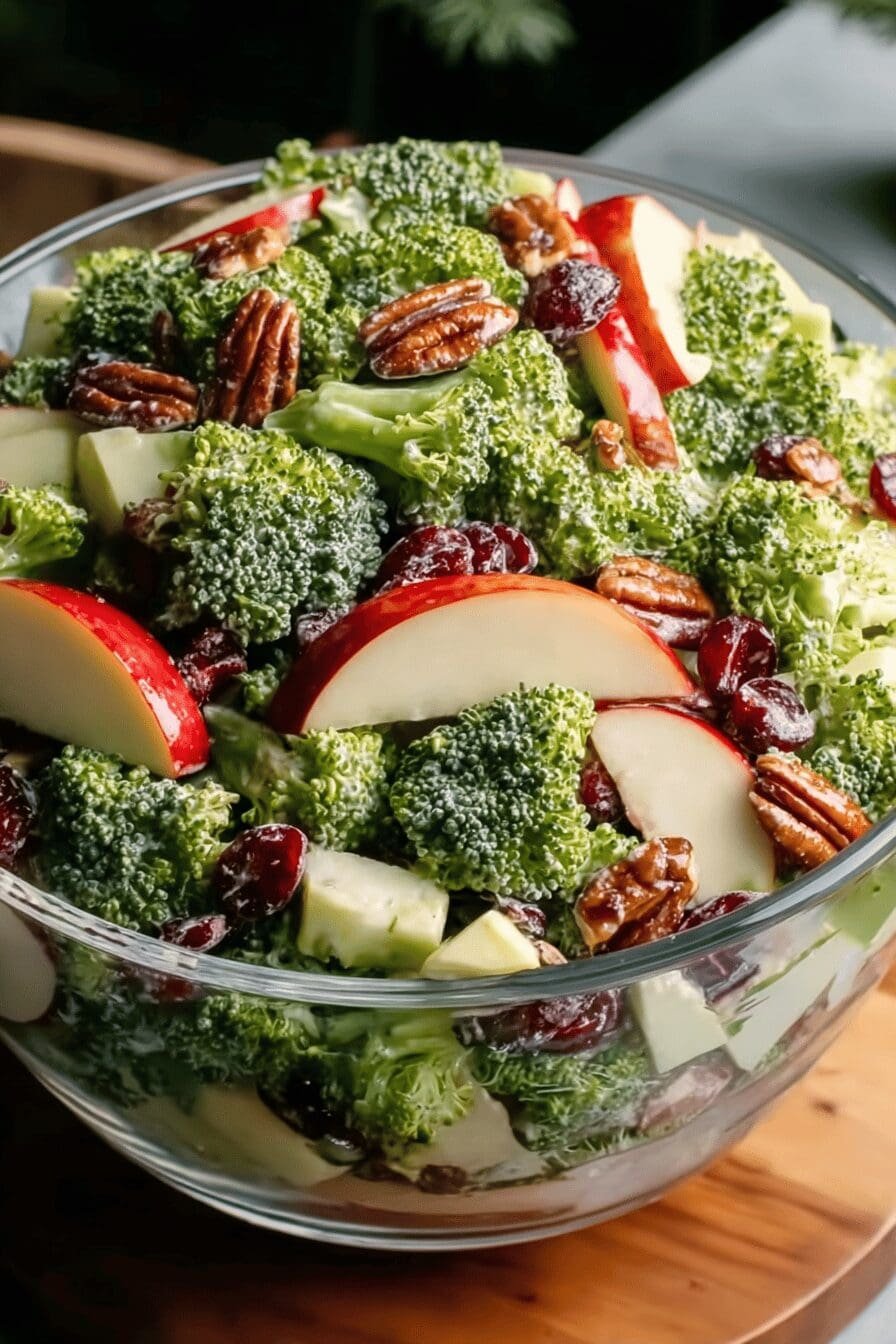 Honeycrisp Apple Broccoli Salad