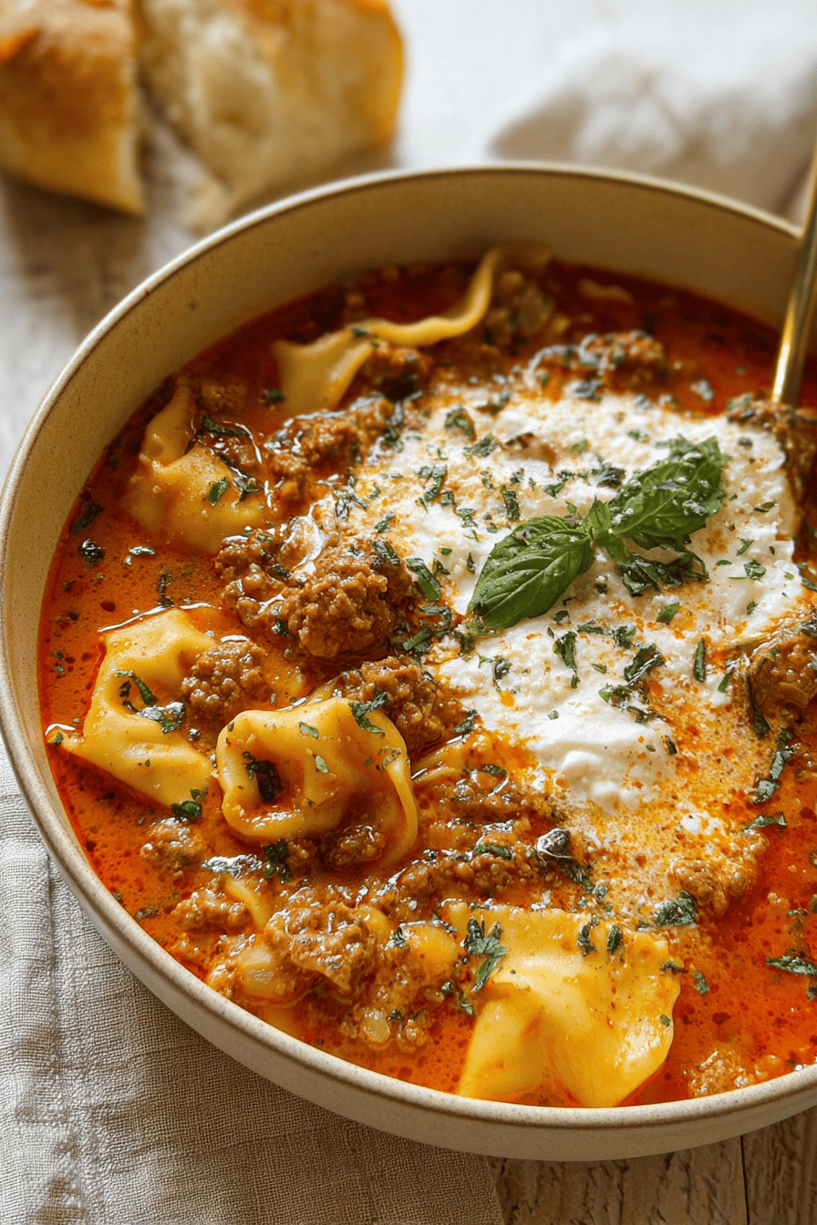 Instant Pot Lasagna Soup
