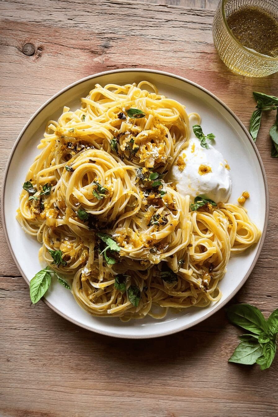 Lemon Butter Pasta