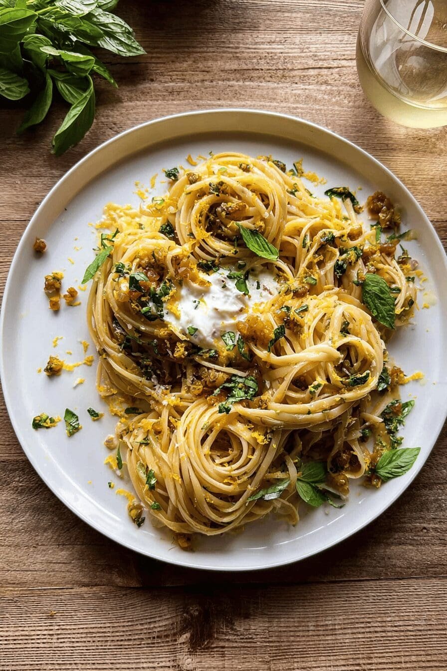 Lemon Butter Pasta