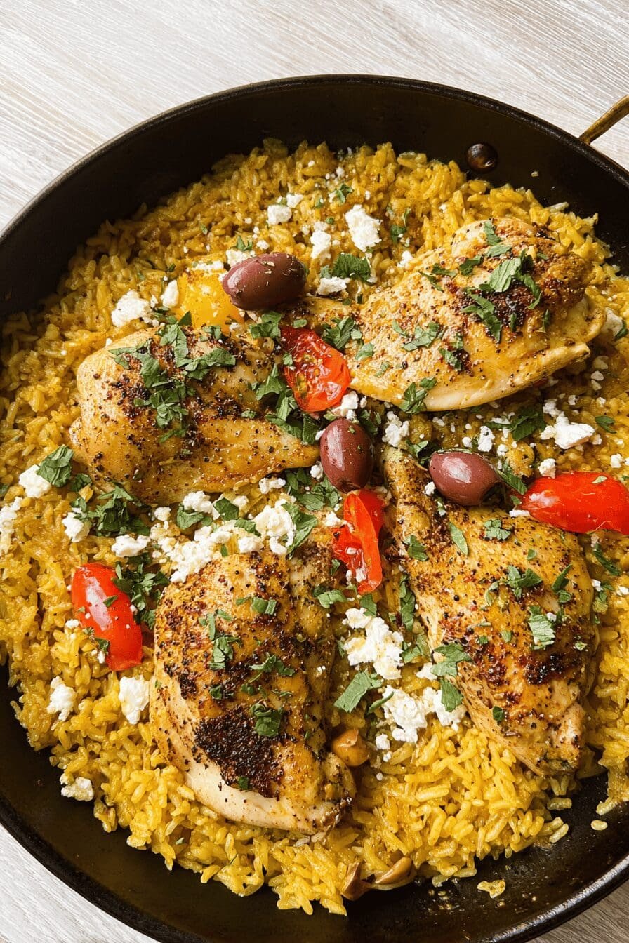 Mediterranean Chicken Rice