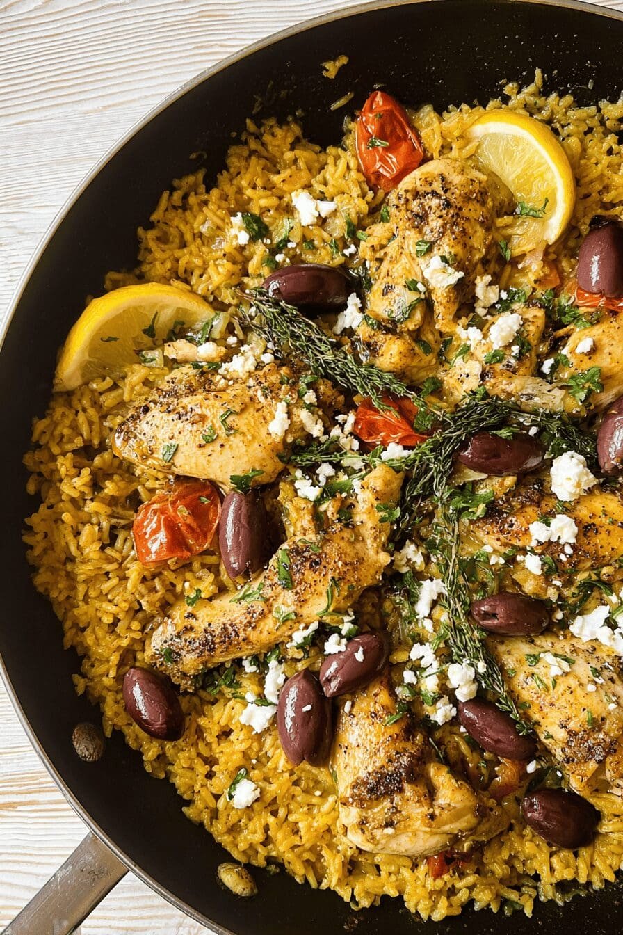 Mediterranean Chicken Rice