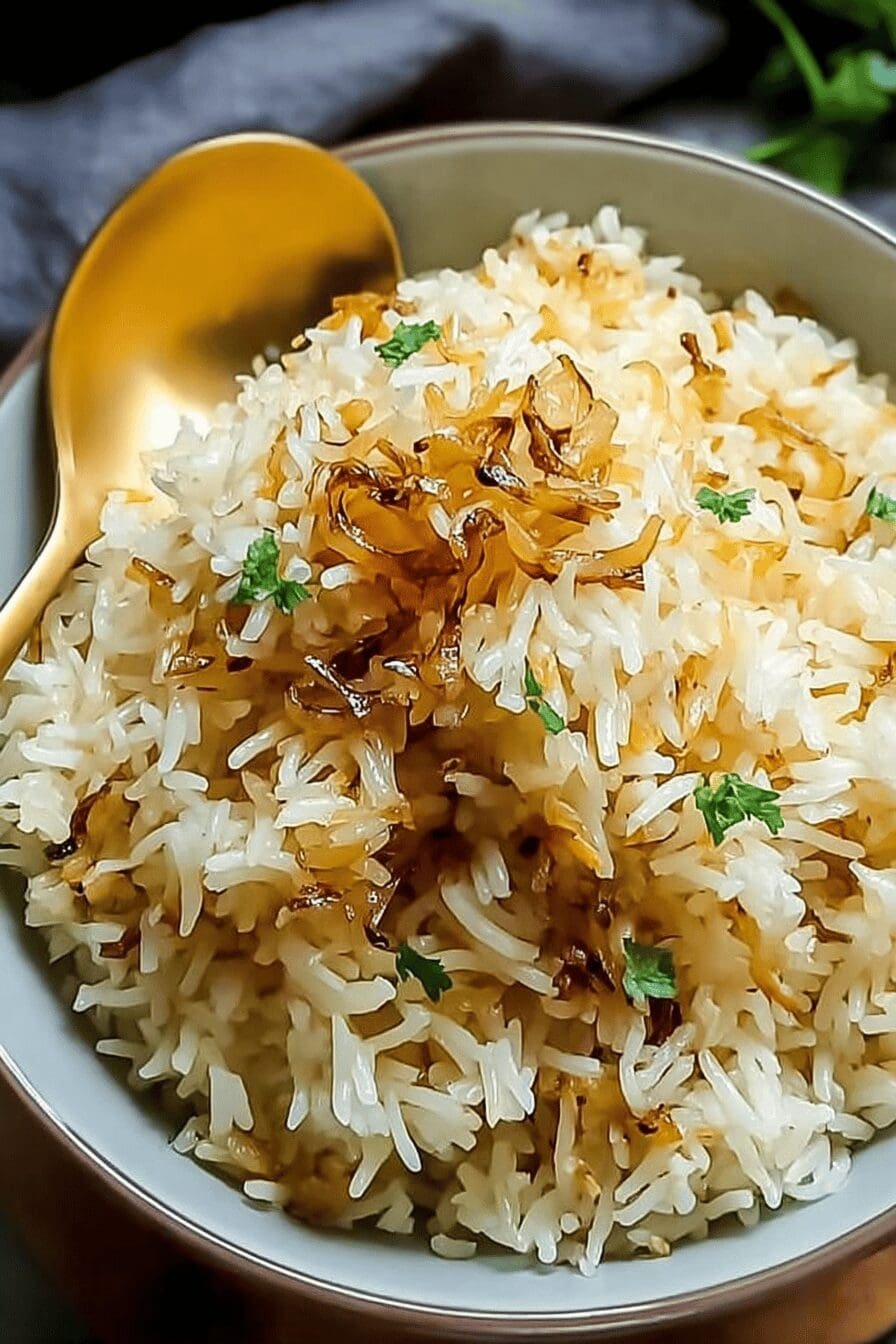 Onion Butter Jasmine Rice