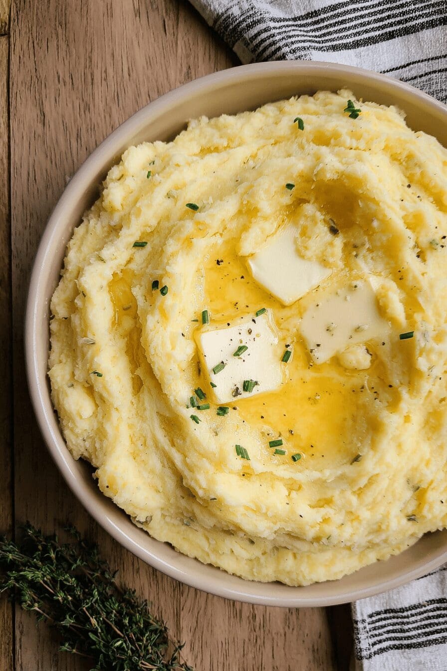 Parmesan Mashed Potatoes