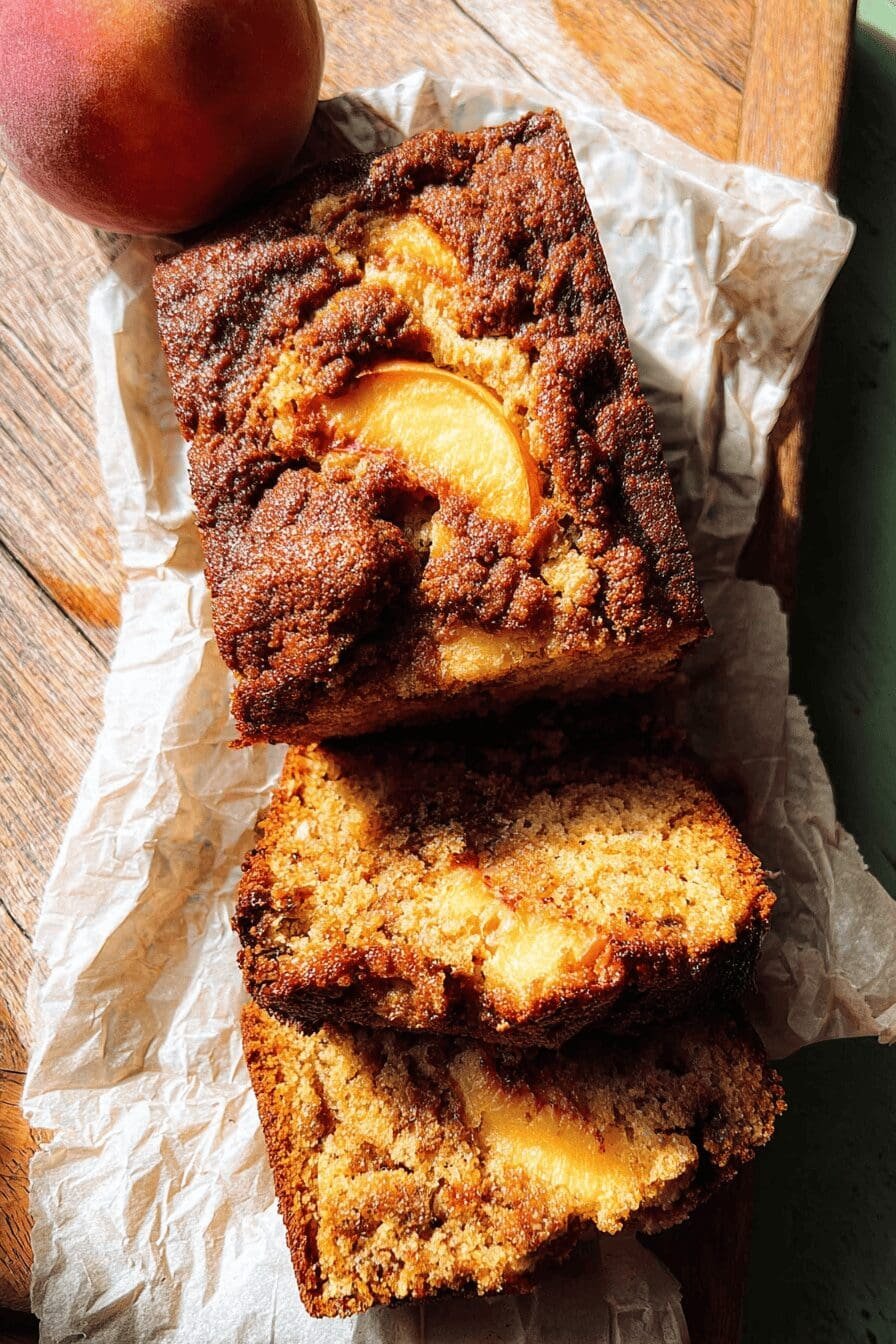 Peach Muffin Bread