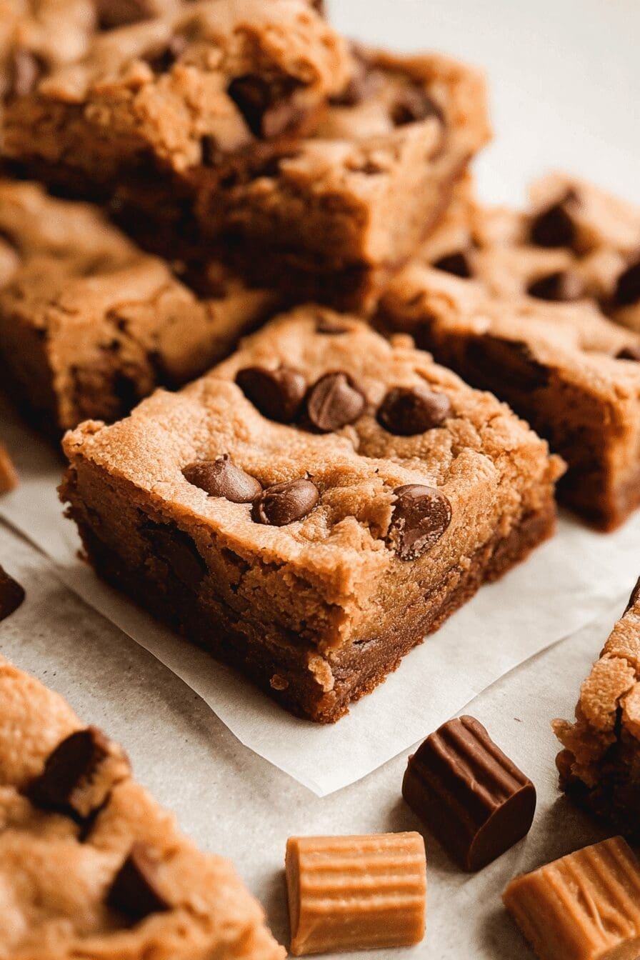 Peanut Butter Blondies