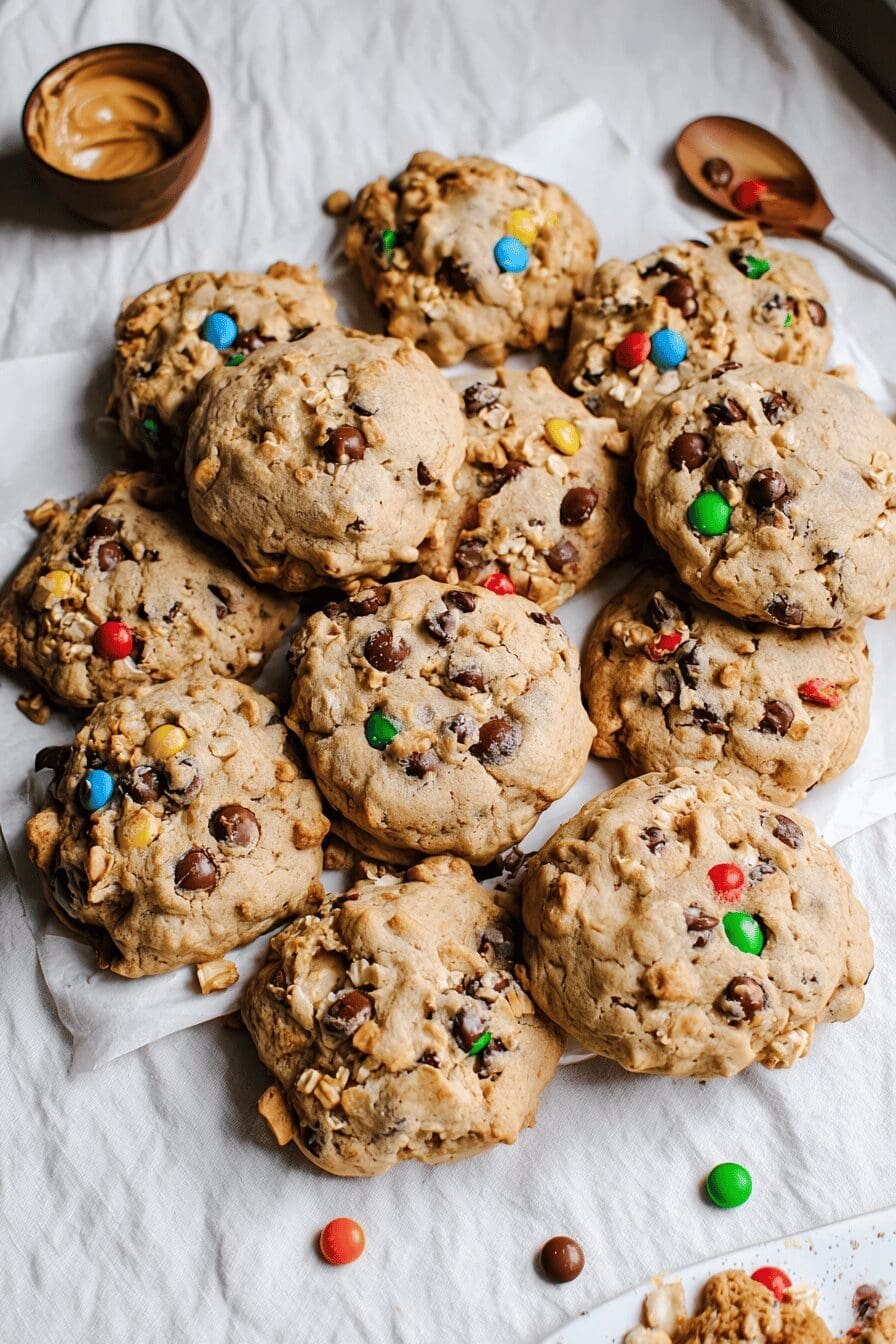 Peanut Butter Monster Cookies