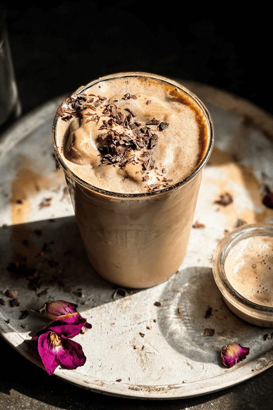 Peanut Butter Oatmeal Latte Shake