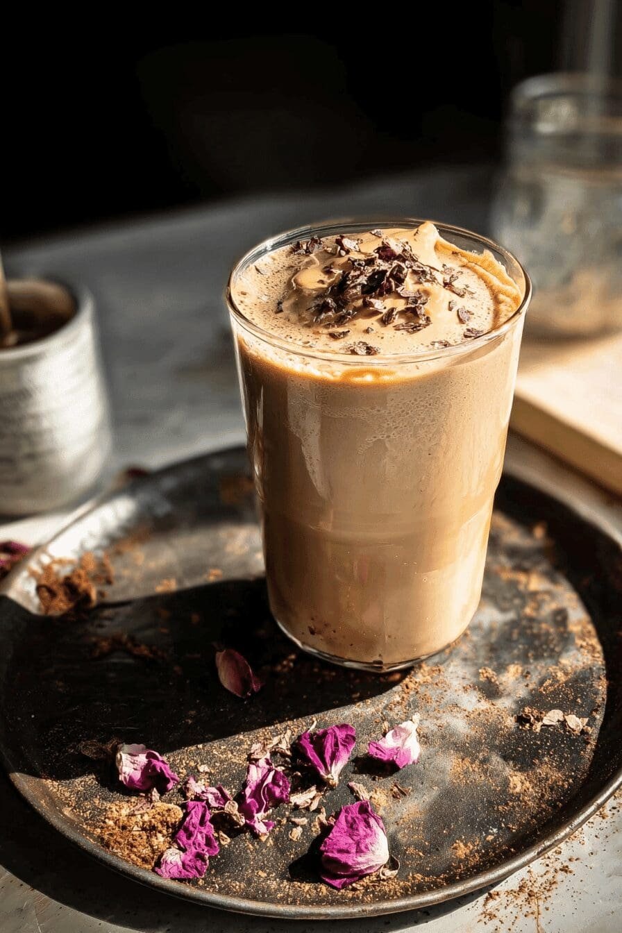 Peanut Butter Oatmeal Latte Shake