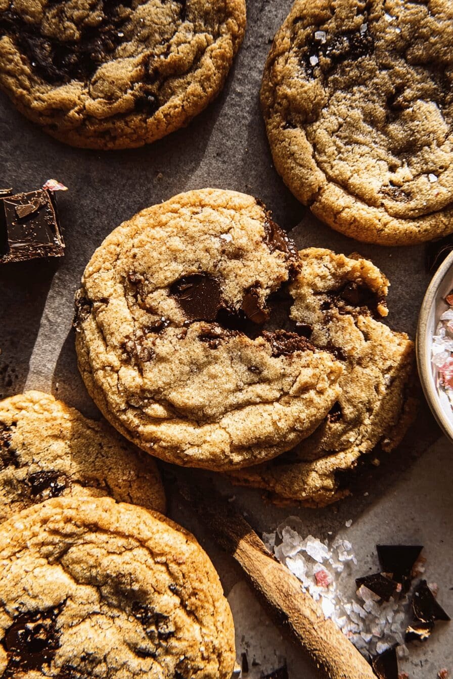Peanut Butter Protein Chocolate Chip Cookies