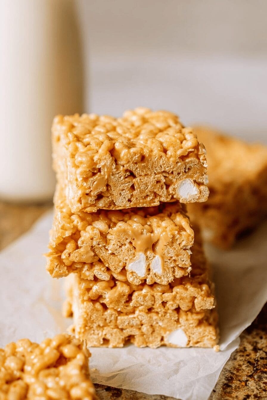 Peanut Butter Rice Krispie Treats