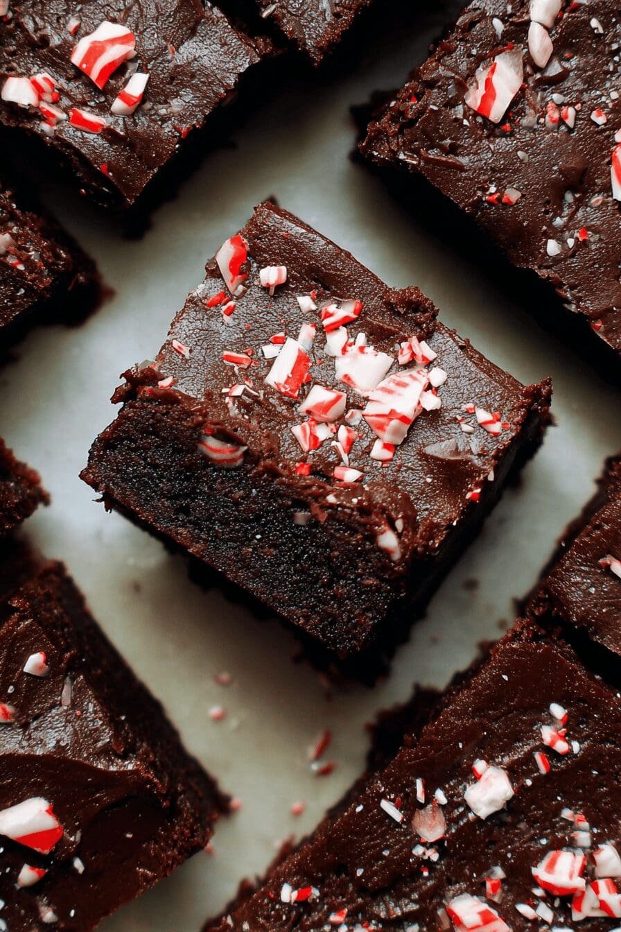 Peppermint Brownies