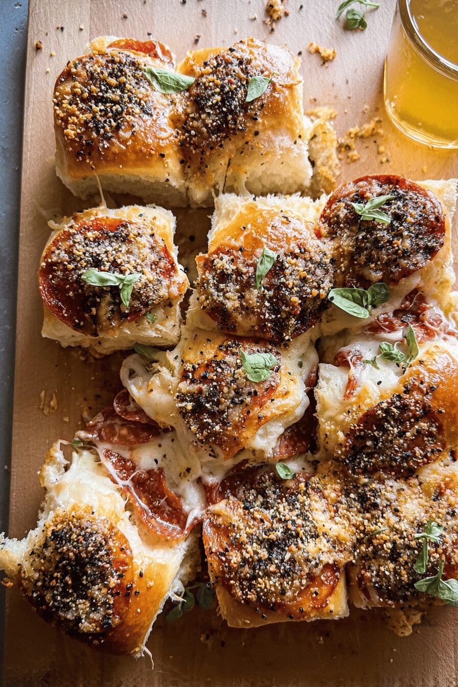 Pizza Dip Sliders