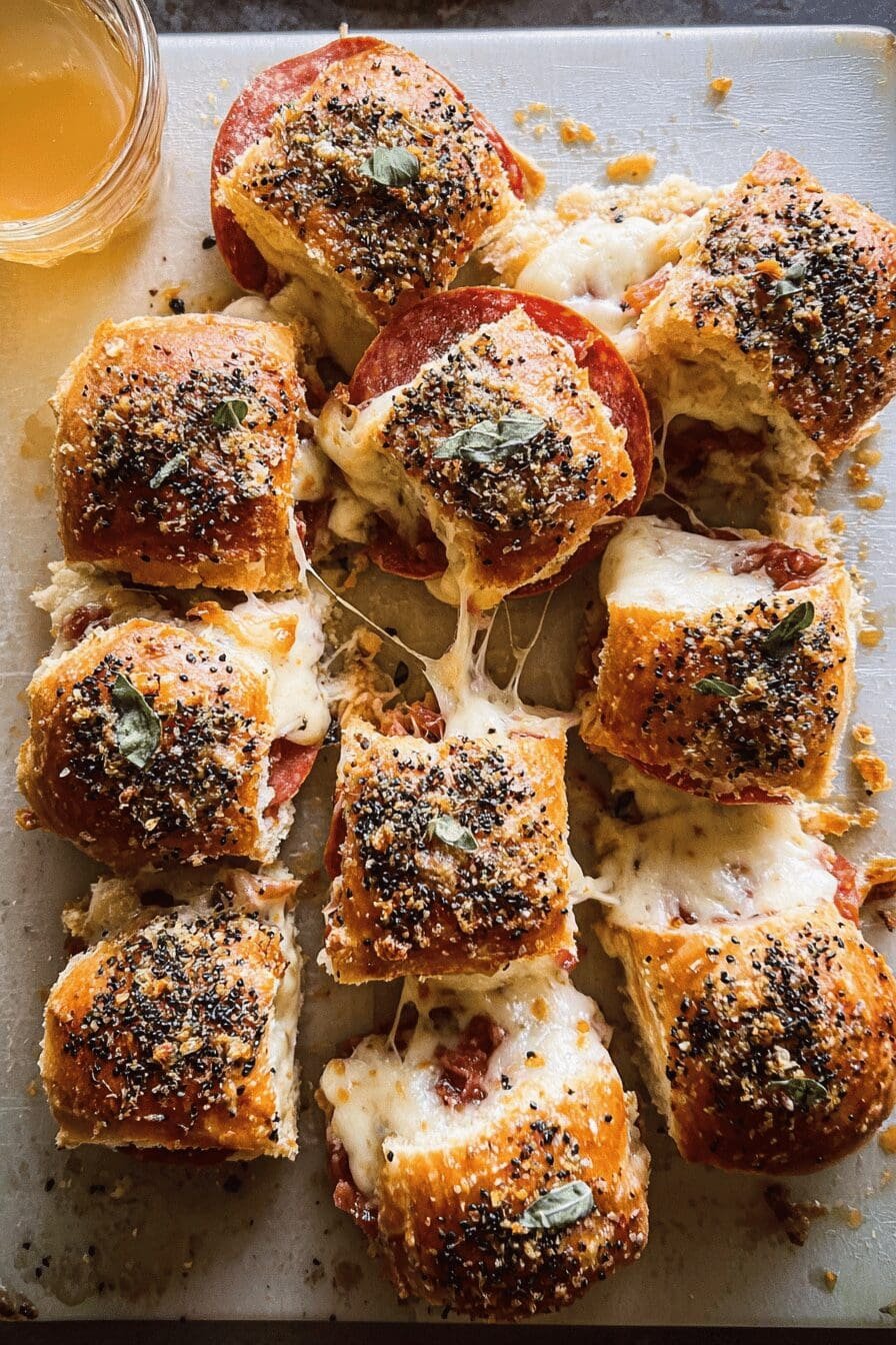 Pizza Dip Sliders