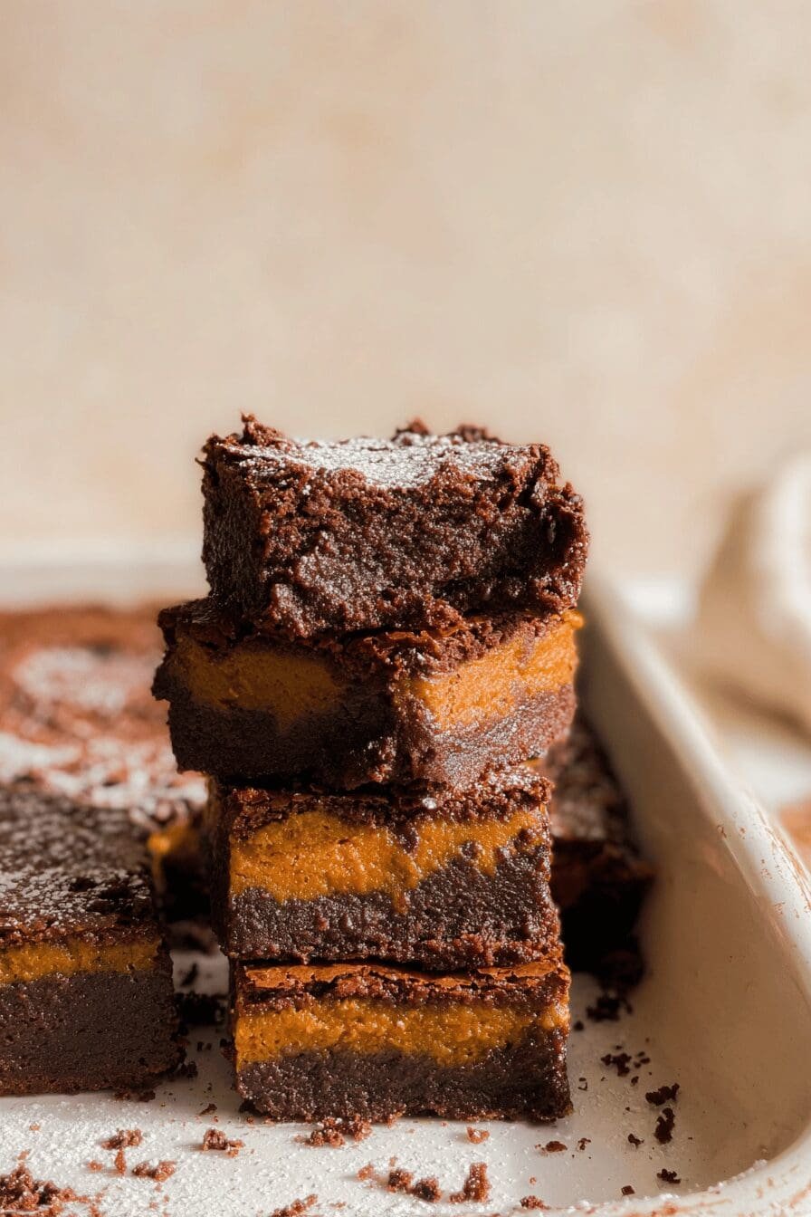 Pumpkin Brownies