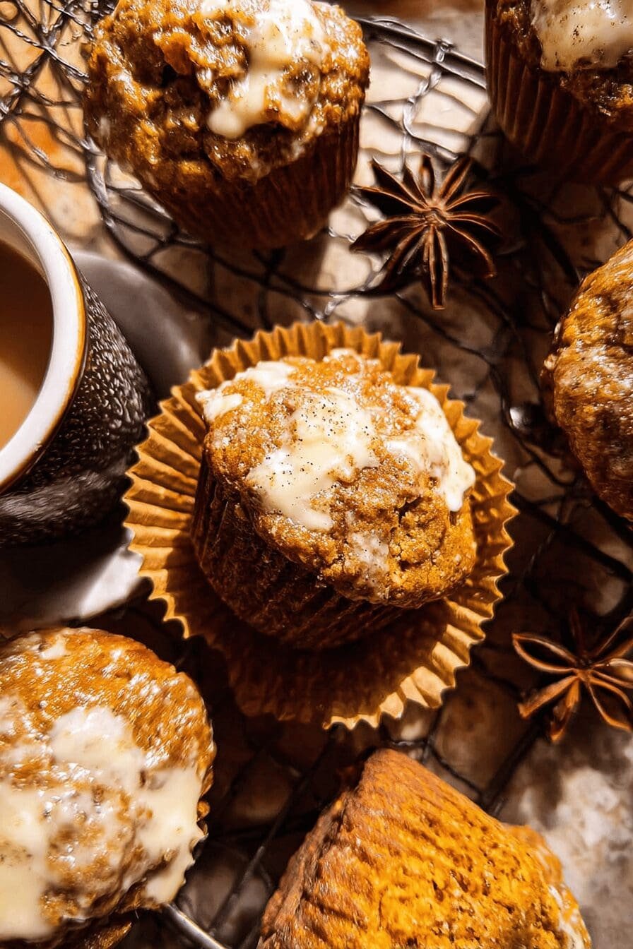 Pumpkin Cream Cheese Muffins