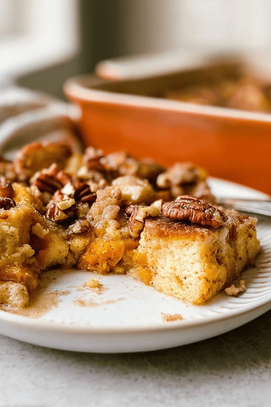 Pumpkin French Toast Casserole